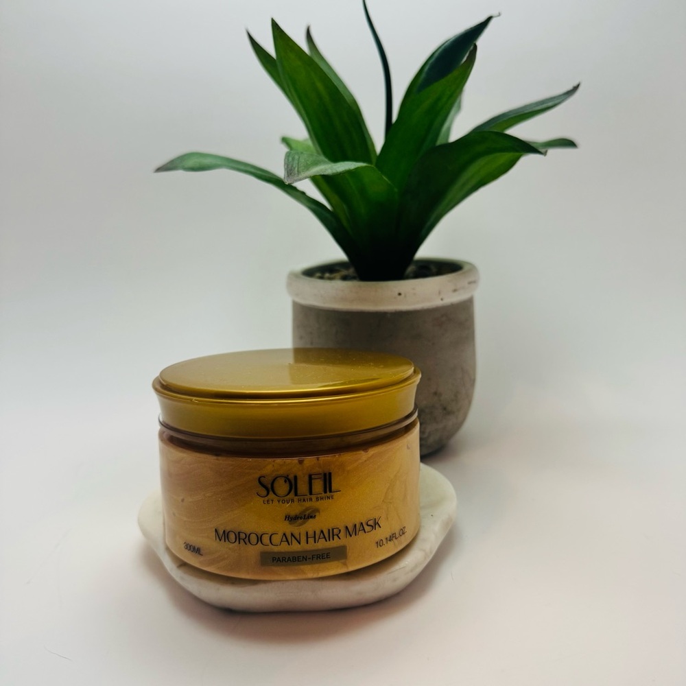 Soleil Moroccan Hair Mask - Gold- NEW